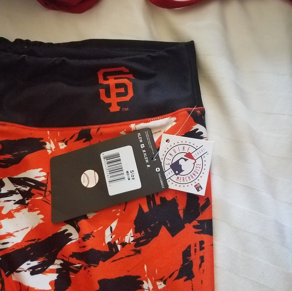 NWT SF Giants colorful running pants